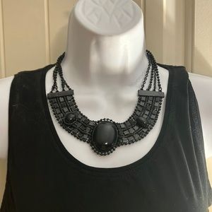 Black Statement Necklace